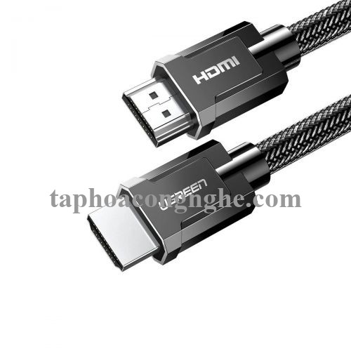 Ugreen 80602 3M HDMI 2.1 8K 60Hz 4K 120hz màu đen Cáp Ultra HD Cao Cấp HD135 30080602